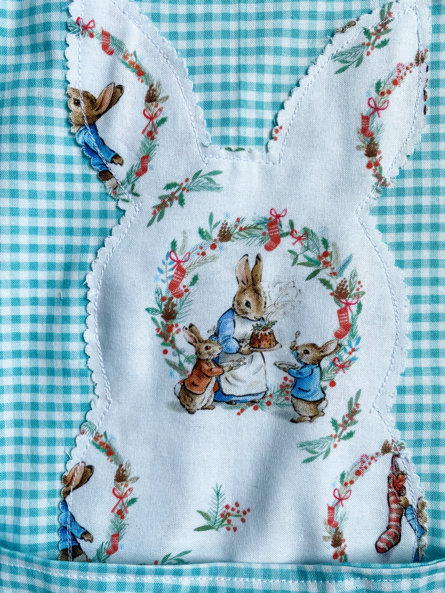 Bunny Holiday Apron Set