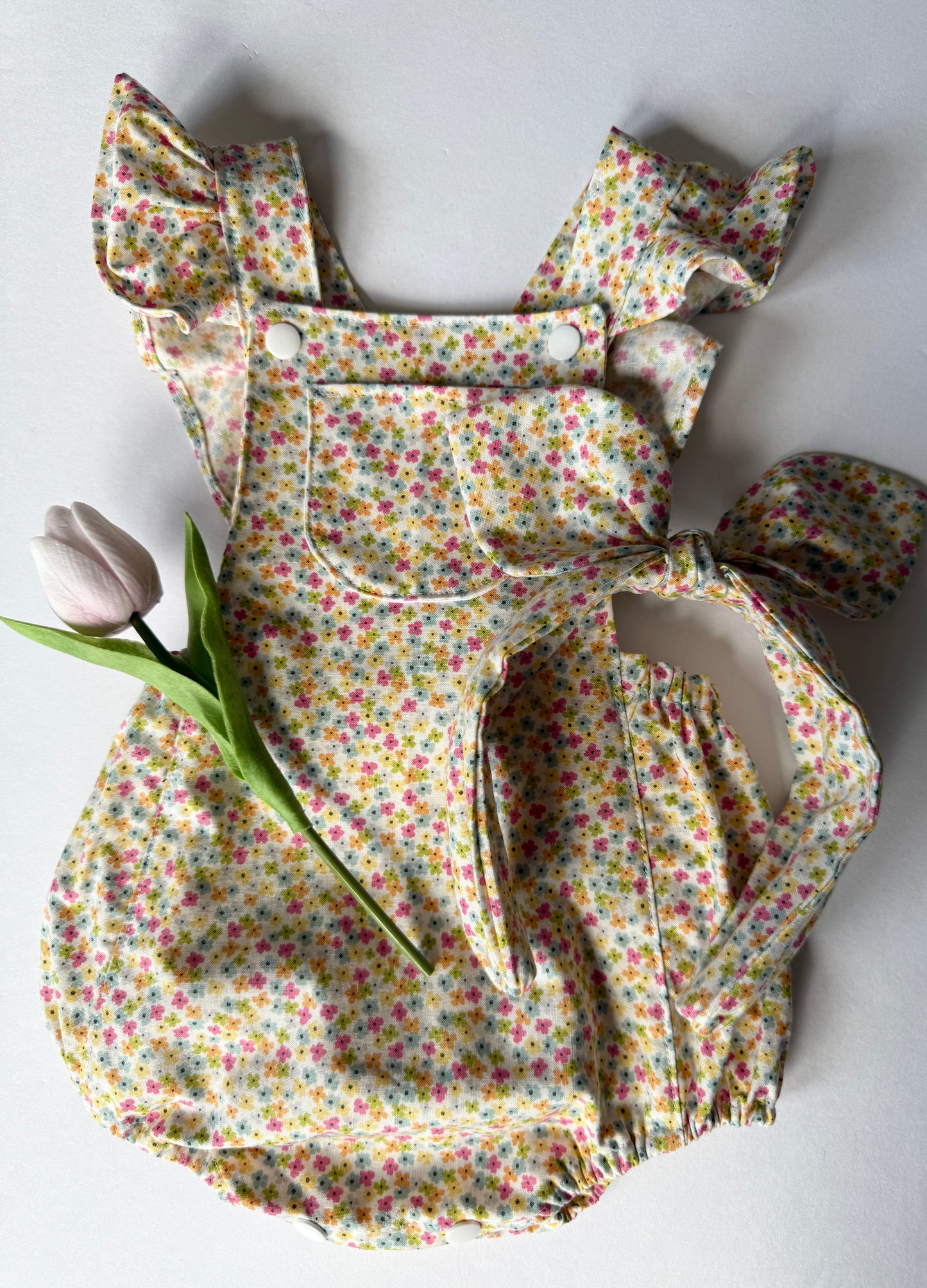 Spring Chick Baby Romper