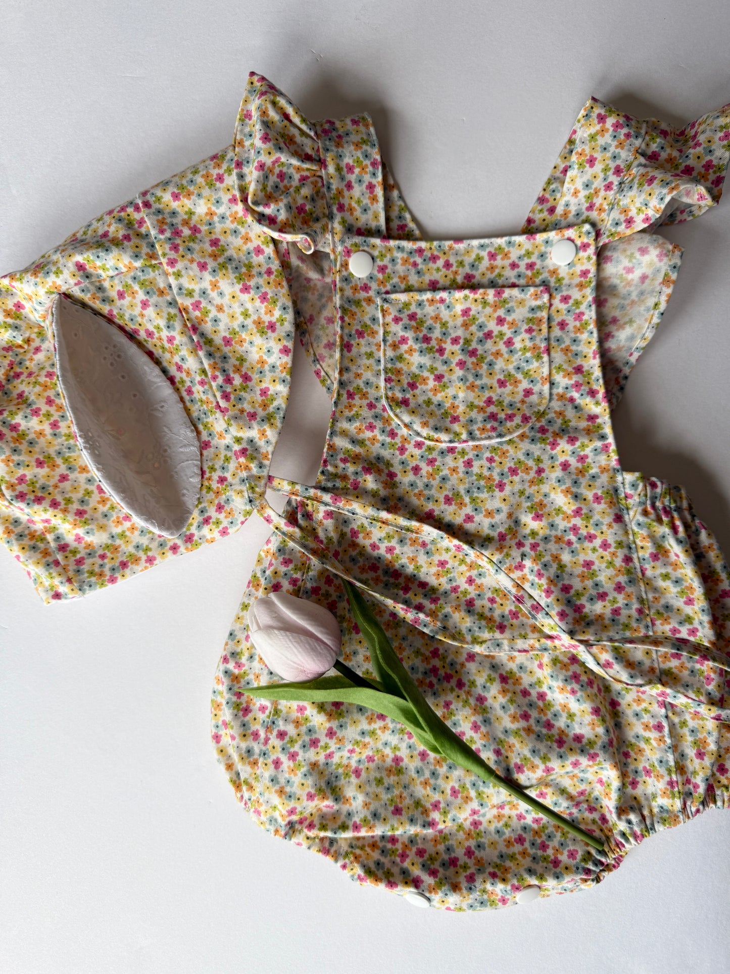Spring Chick Baby Romper