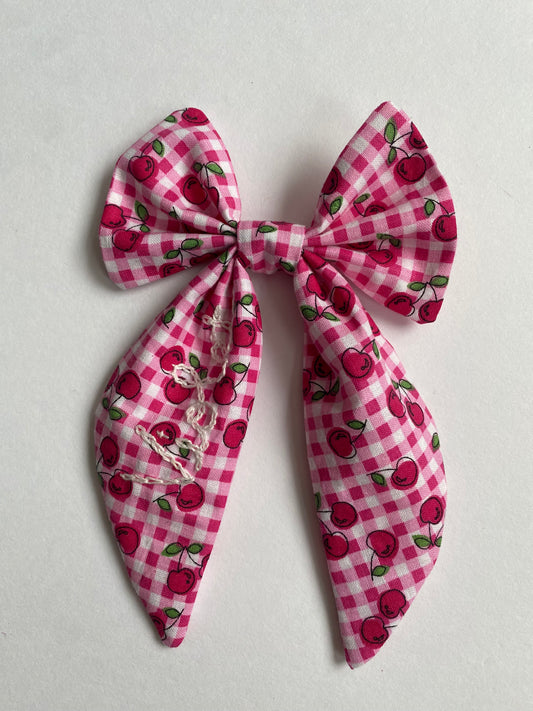 Embroidered Girly Bows