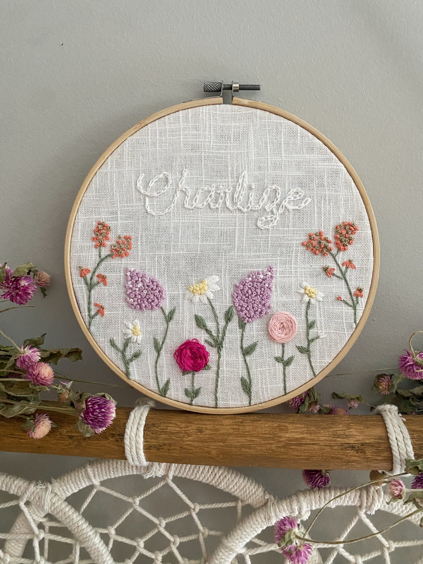 Embroidered Wall Art