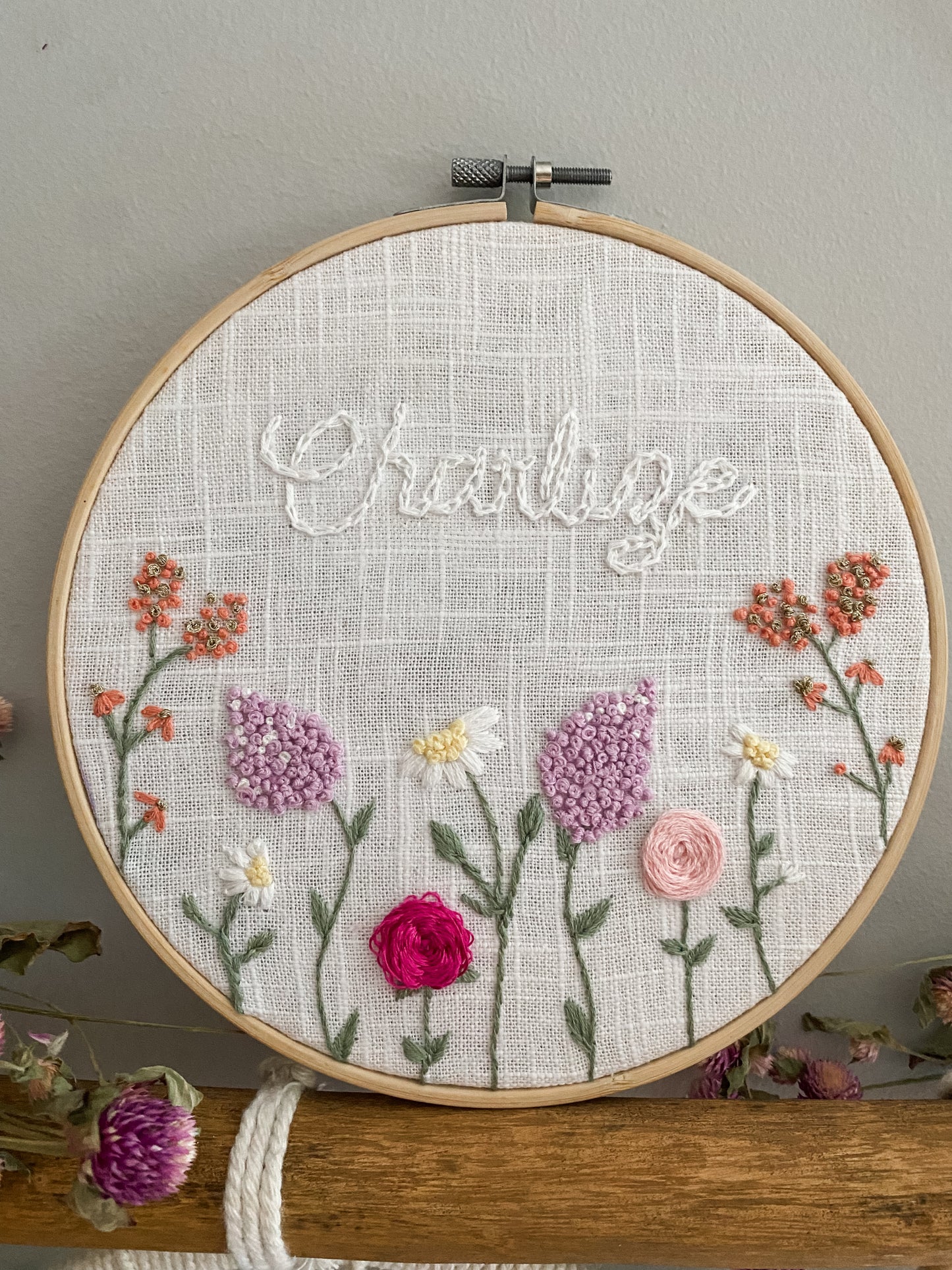 Embroidered Wall Art