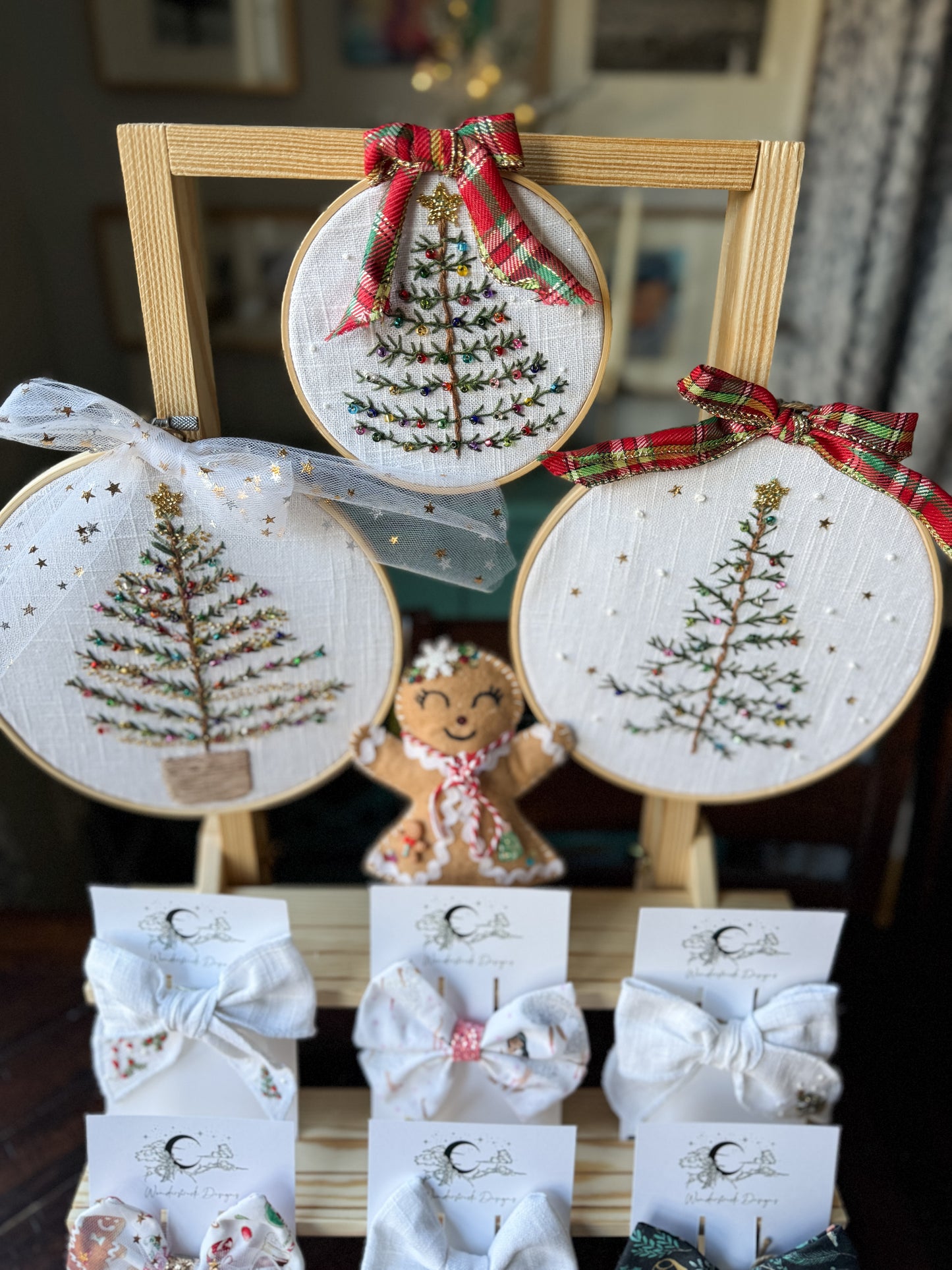 Christmas Tree Hoop Mini