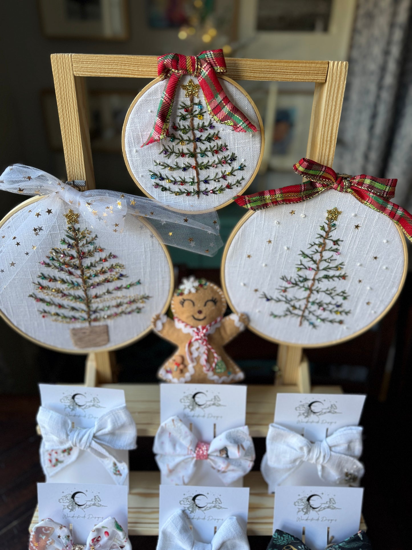 Christmas Tree Planter Wall Hanging