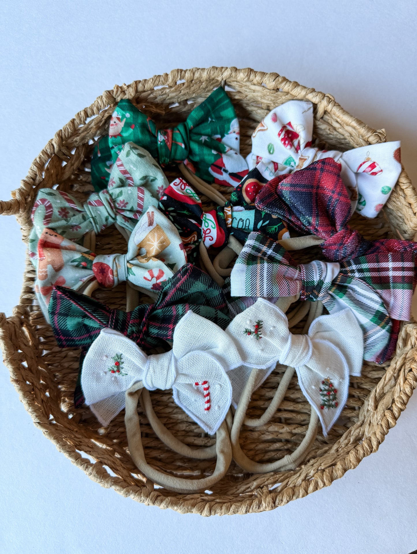Embroidered Baby Headbands