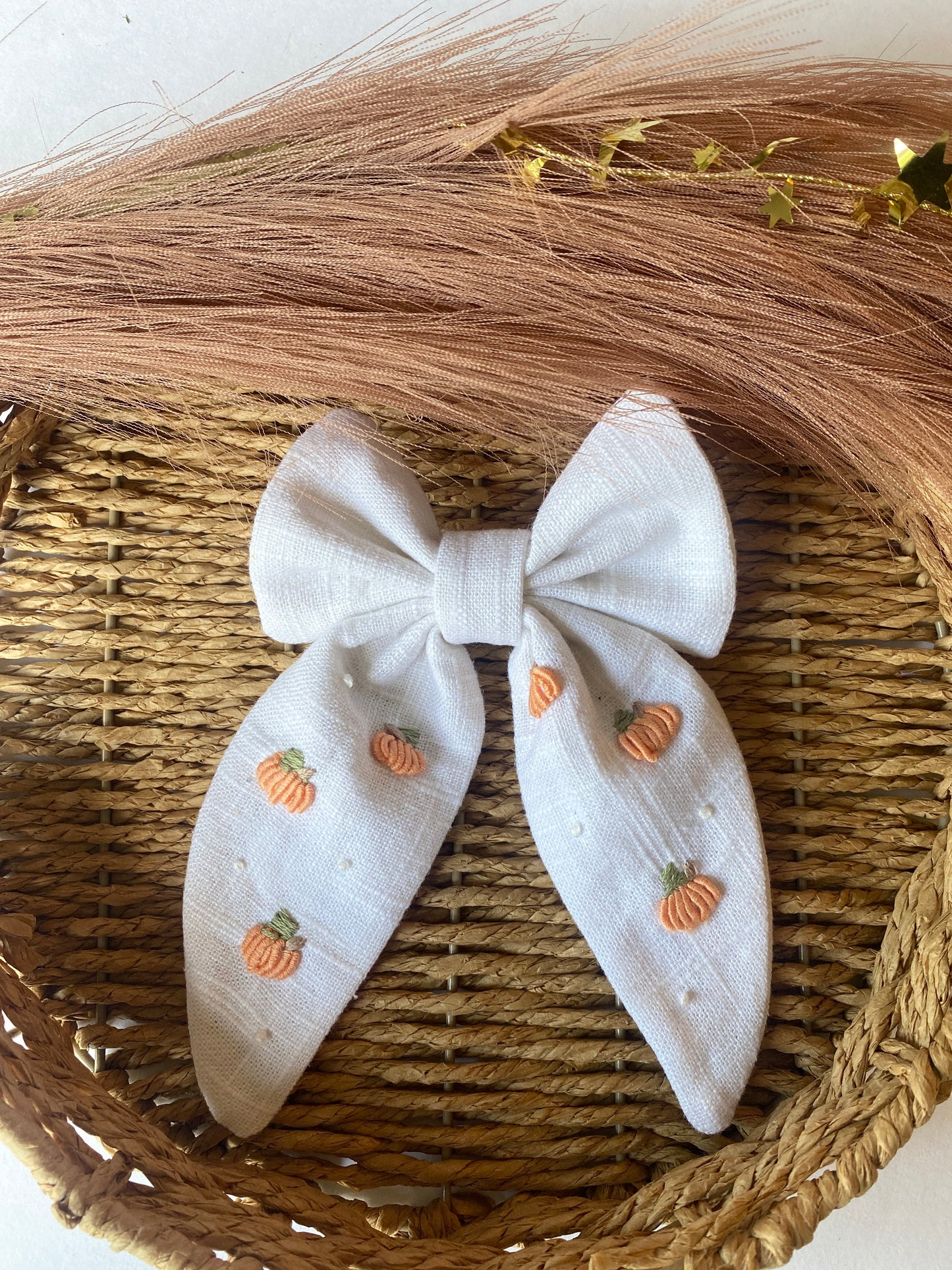 Pumpkin Sailor Bow