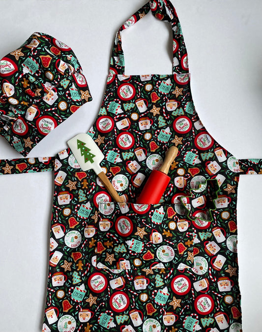 Embroidered Classic Apron Set