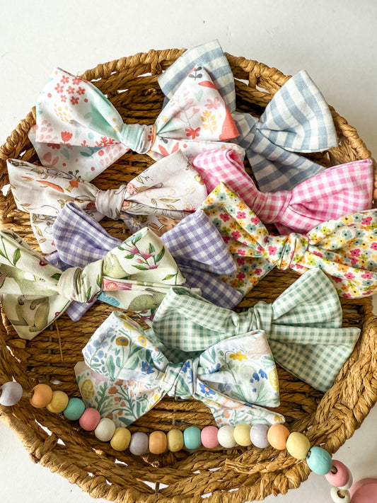 Spring Bows & Baby Bands