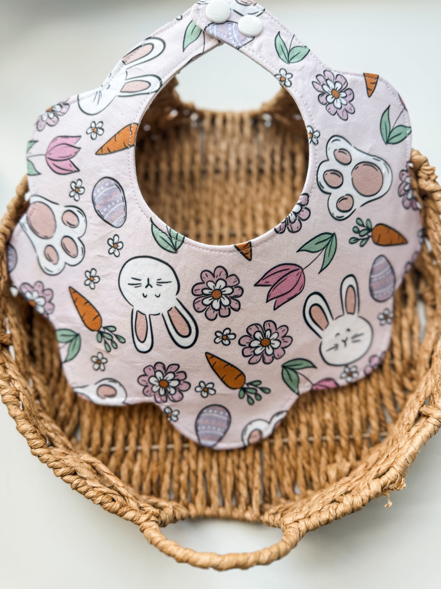 Scallop Baby Bibs