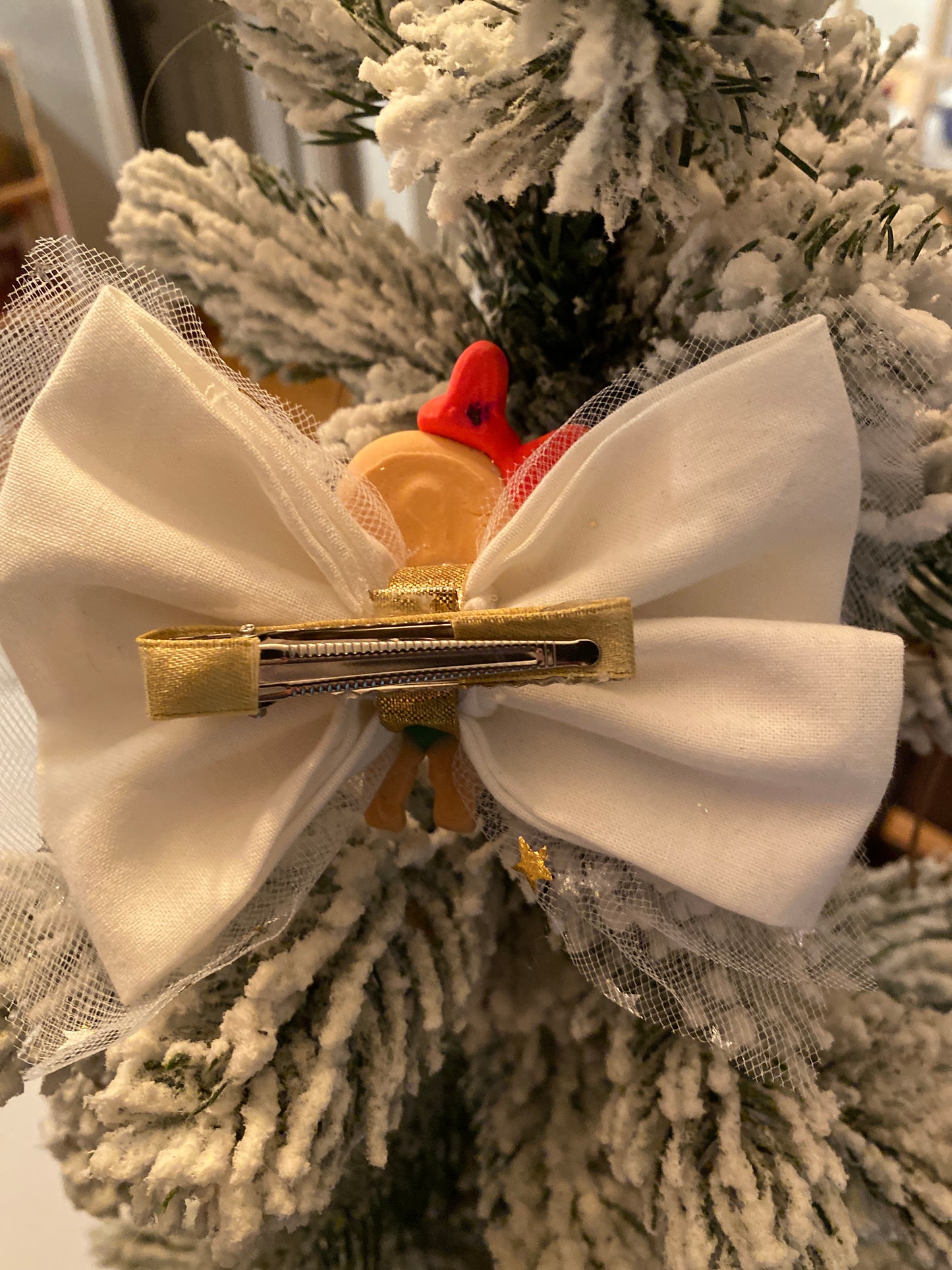 Gingerbread Holiday Bow